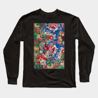 vintage floral pattern 1851-1853 Long Sleeve T-Shirt